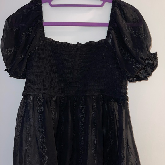 Mesh A-Line Top - Picture 2 of 2